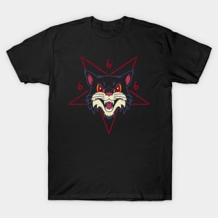 Satanic Cat T-Shirt